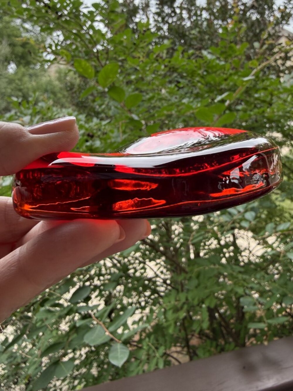 Vintage Tiffany & Co Ruby Red Heart Paperweight by Elsa Peretti - Picture 4 of 7